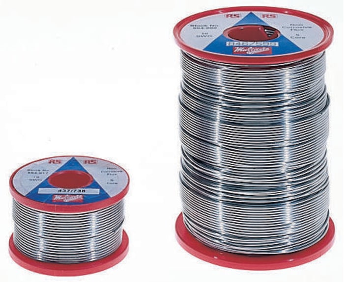 Water Sol Flux Solder, 1.22dia x 500g