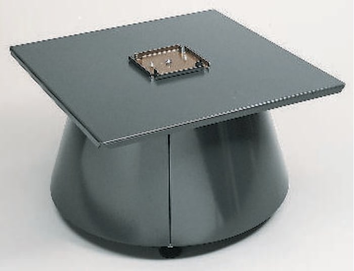 Raaco Empty Cabinet Turntable, Steel, Blue