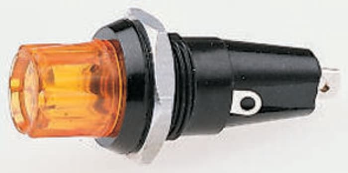 Support de lampe E58, Midget Flange, Montage panneau, diamètre panneau 12.9mm