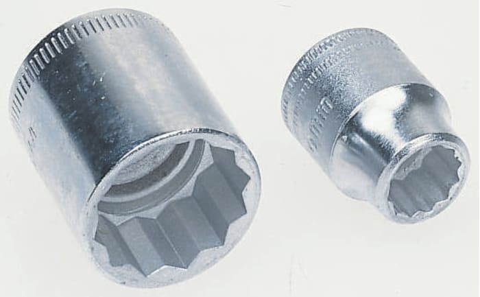 Britool 3/8 in Drive 18mm Hexagon, 33 mm Overall Length