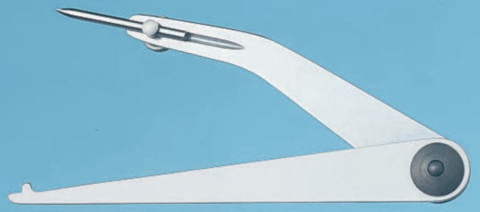 Calibre Compás de centrar Moore & Wright, 341RS, 125mm, , Imperial o Métrico