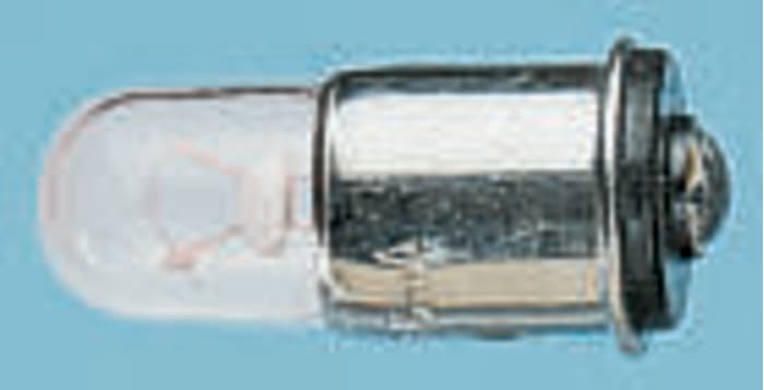 Tubular SX6s lamp T-1, 12V 100mA