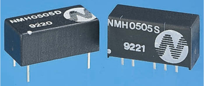 Murata Power Solutions Isolated DC-DC Converter, ±15V dc/ ±67mA Output, 10.8 → 13.2 V dc Input, 2W, Through