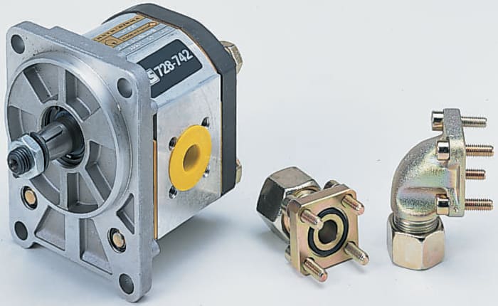 Hydraulic external gear pump,4cu.cm