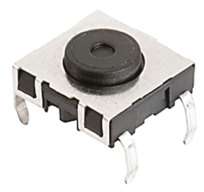 Schurter Tactile Switch, SPST 50 mA