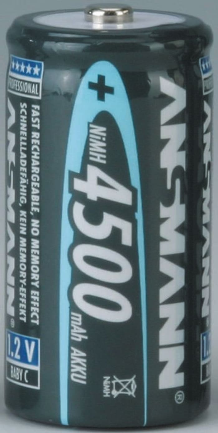 Ansmann NiMH C Rechargeable Battery, 4.5Ah