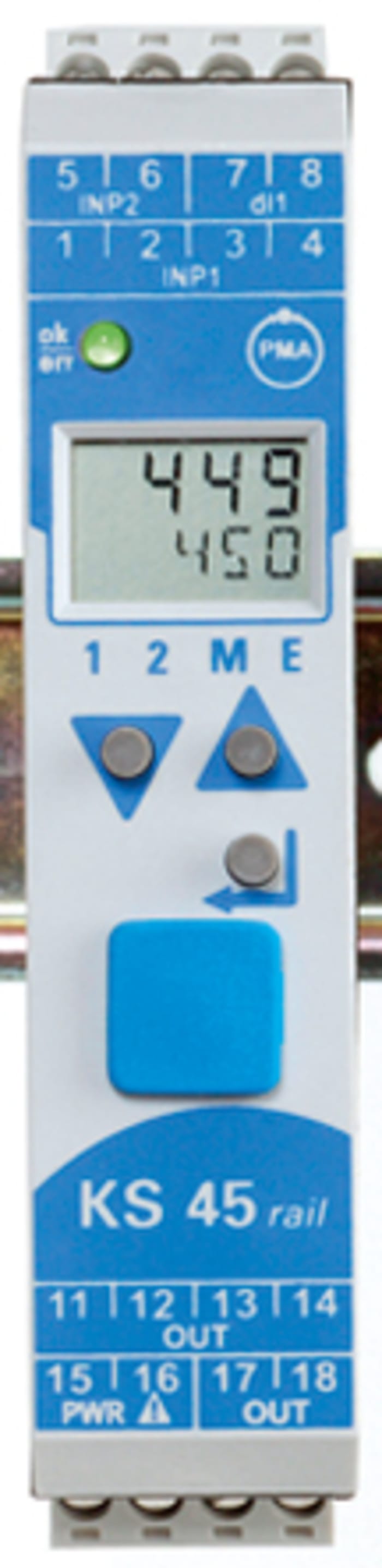 KS45-112-00000-000 P.M.A | P.M.A KS45 Top Hat Rail, DIN Rail PID ...