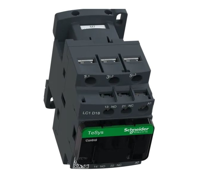 TeSys Deca LC1D18M7 Contactor 220V Coil 18A 3 Pole By NOFUEL