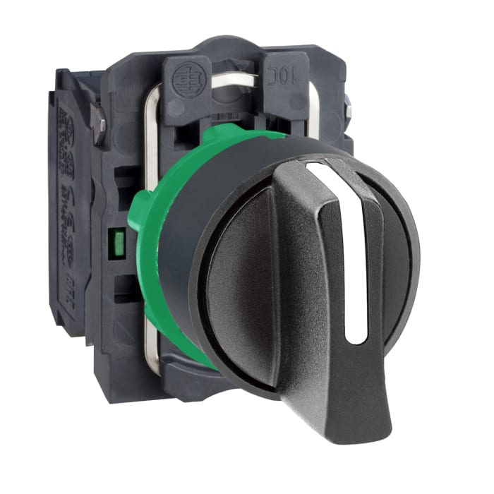 Interrupteur à clé Schneider Electric série Harmony XB5 3 positions , Vis