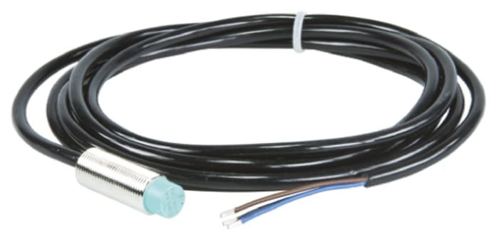 Pepperl + Fuchs Threaded Barrel Proximity Sensor, M12, 4 mm Detection, 15 → 34 V dc