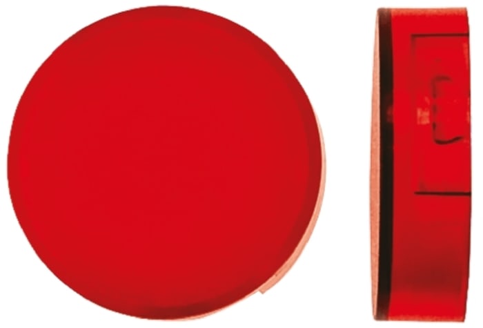Omron Red Round Push Button Lens for Use with A16 Series LED/Incandescent Lamp Push Button Switch