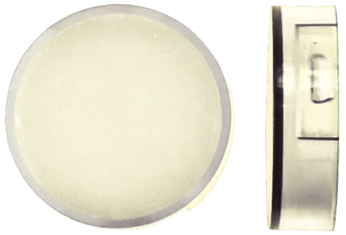 Omron White Round Push Button Lens for Use with A16 Series LED/Incandescent Lamp Push Button Switch