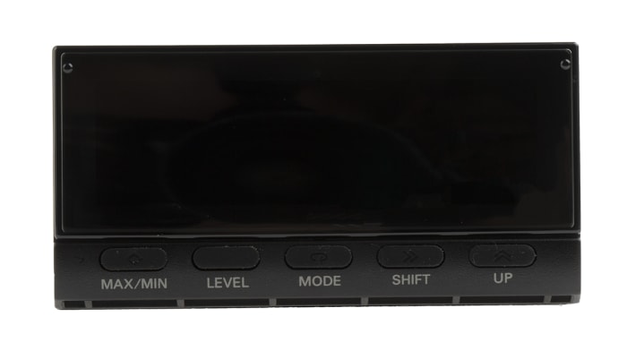 Medidor de proceso Omron K3MA, con display LCD, para Corriente, Voltaje, dim. 92mm x 45mm