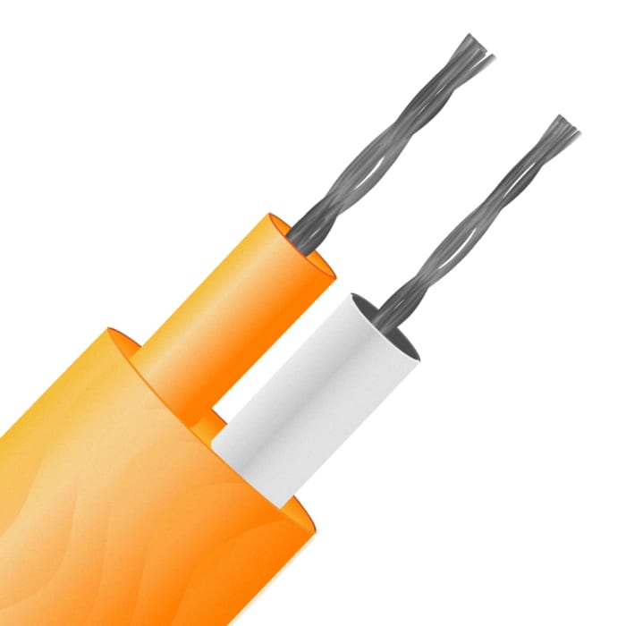 RS PRO Type R/S Thermocouple Cable/Wire, 25m, Unscreened, PVC Insulation, +105°C Max, 7/0.2mm