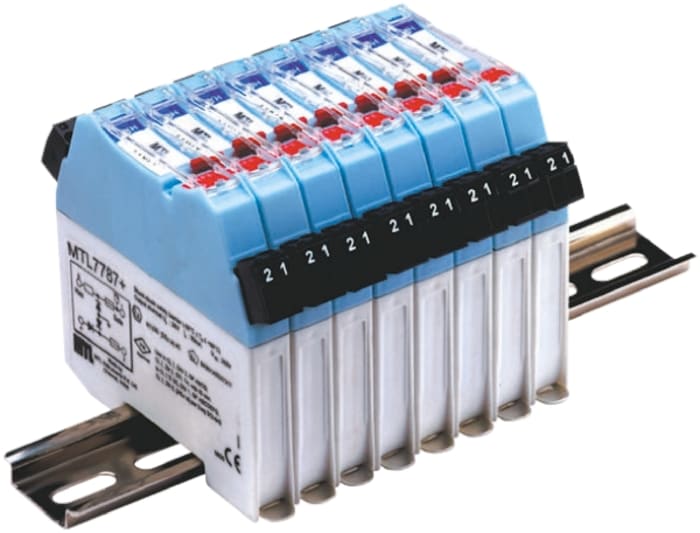 Eaton 1 Channel Zener Barrier, Intrinsic Safety Barrier, Current Input, ATEX