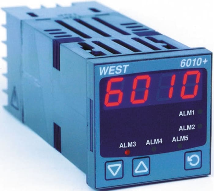 West Instruments PID Temperature Controller Relay, 100 V ac, 240 V ac Supply Voltage