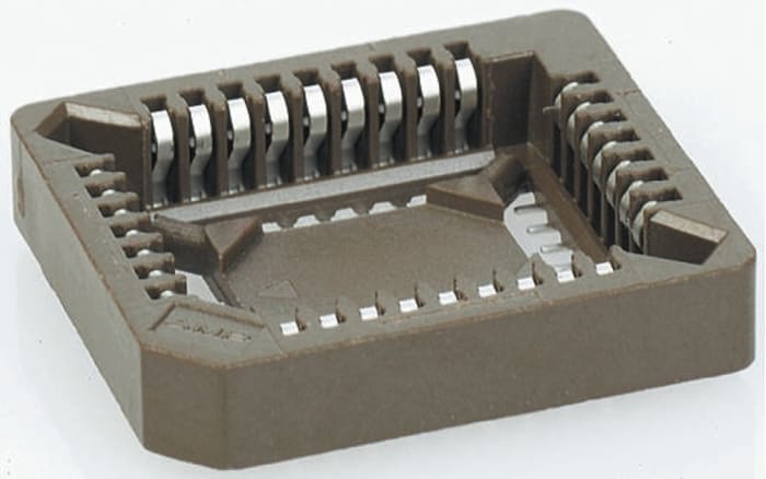 TE Connectivity 1.27mm Pitch 32 Way PLCC Socket