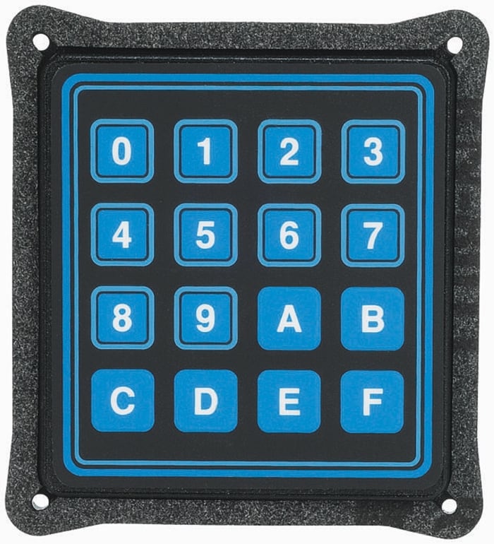 Grayhill 16 Key ABS Keypad