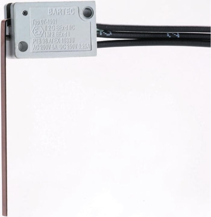 Bartec Plunger Limit Switch, NO/NC, IP54, Duroplast Housing, 250V ac Max, 5A Max