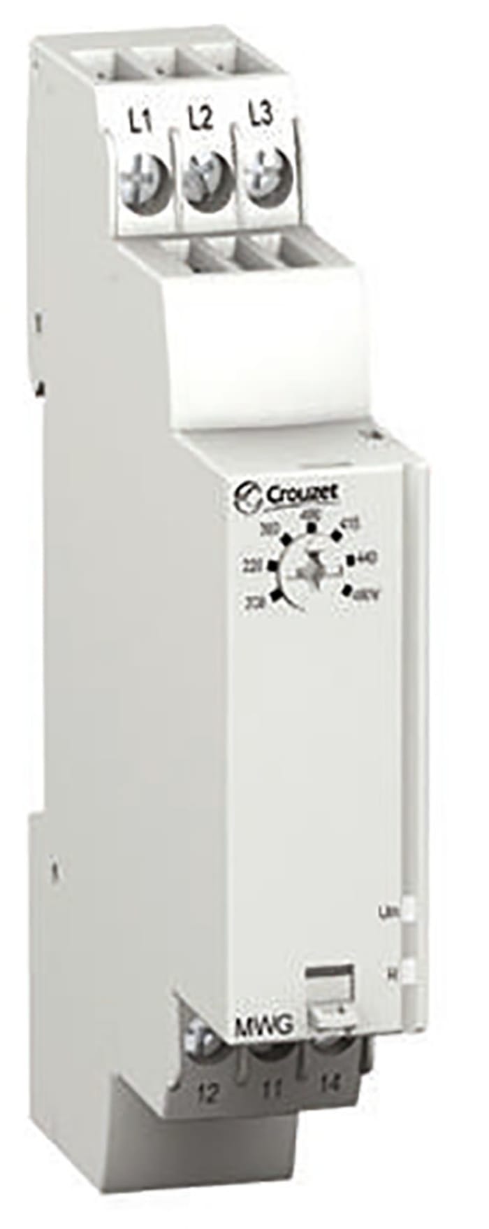 Crouzet Phase, Voltage Monitoring Relay, SPDT, 183 → 528V ac