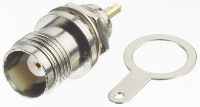 TE Connectivity, jack Panel Mount, 50Ω, Solder Termination, Straight Body