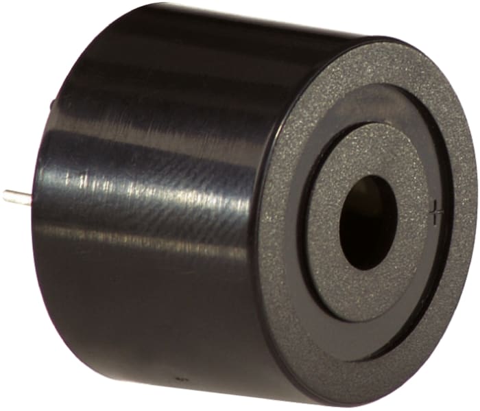 RS PRO 85dB Through Hole Continuous Internal Piezo Buzzer, 23.8 x 16mm, 3V dc Min, 20V dc Max