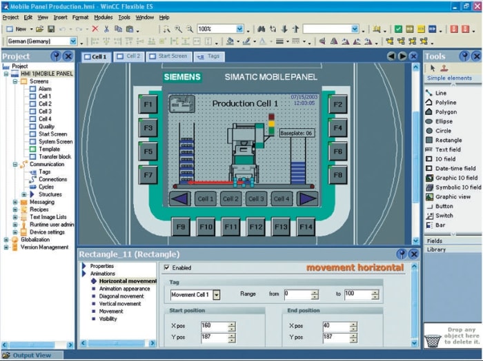 Siemens Software WINCC FLEXIBLE 2007 For Use With HMI SIMATIC Panels