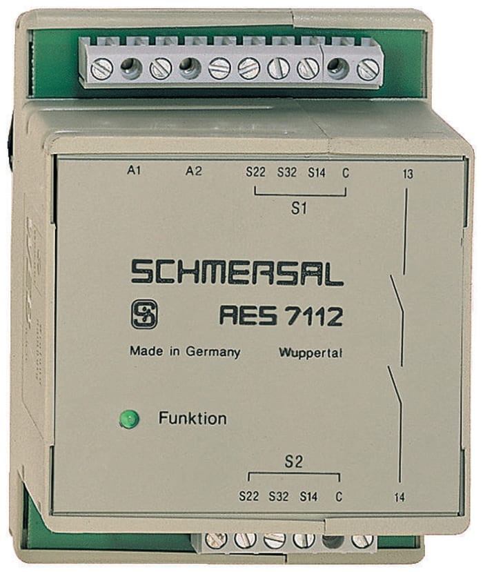 Relais de sécurité AES, 24V c.a., 1 contact de sécurité