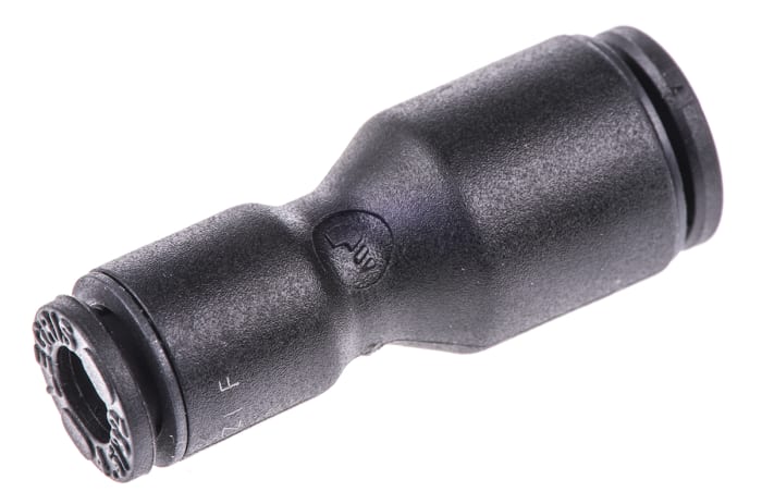 Legris LF3000 Series Straight Tube-to-Tube Adaptor, Push In 4 mm to Push In 6 mm, Tube-to-Tube Connection Style