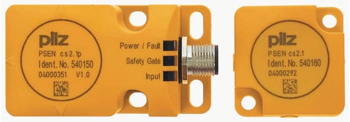 Pilz PSENmag Series Transponder Non-Contact Safety Switch, 24V dc, Plastic Housing, M12