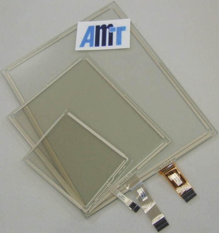 Capteur pour écran tactile, Résistif 4 fils, AMT, 6.43pouce, 133.6 x 101.4mm