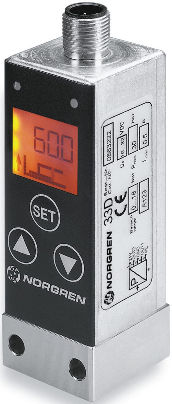 Norgren Цифровой гидравлический переключатель давления