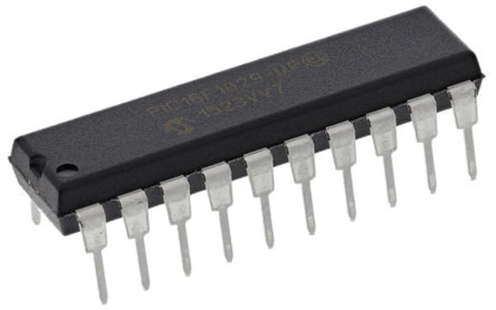 Microchip, 8bit PIC, PIC16F Microcontroller, 20MHz, 256 B, 4096 x 14 words Flash, 20-Pin PDIP