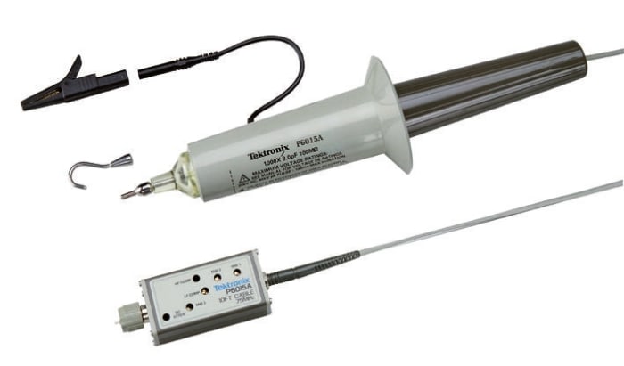 Tektronix P6015A Oscilloscope Probe, Passive High Voltage Type, 75MHz, 1000x