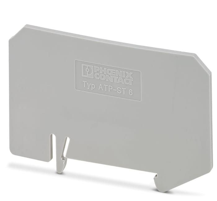 Phoenix Contact ATP-ST 6 Series Partition Plate for Use with DIN Rail Terminal Blocks