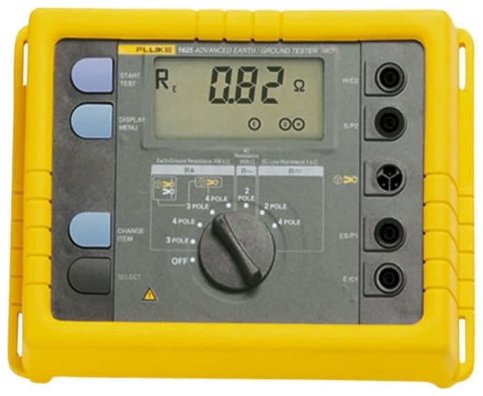 Fluke 1625 Earth & Ground Resistance Tester, 300kΩ CAT II 300 V