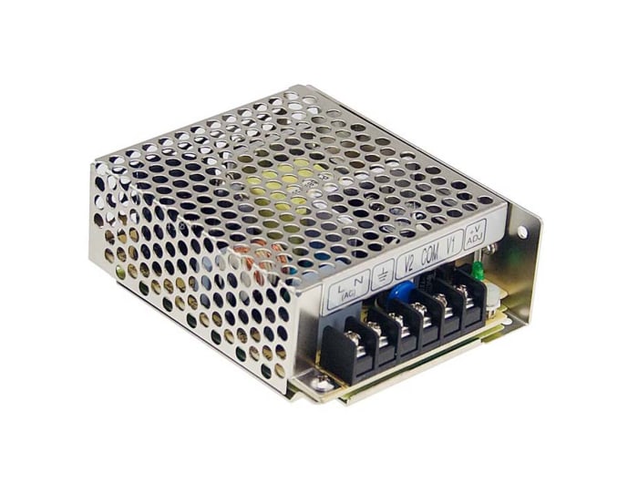 MEAN WELL Switching Power Supply, RS-35-5, 5V dc, 7A, 35W, 1 Output, 125 → 373 V dc, 88 → 264 V ac Input