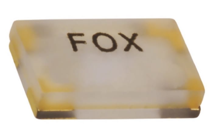 Fox Electronics 12MHz Crystal ±30ppm SMD 4-Pin 5 x 3.2 x 1.2mm