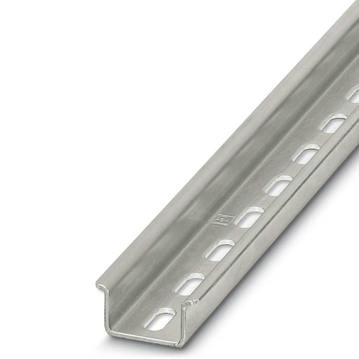 Phoenix Contact Steel Perforated DIN Rail, Top Hat Compatible, 1155mm x 35mm x 15mm