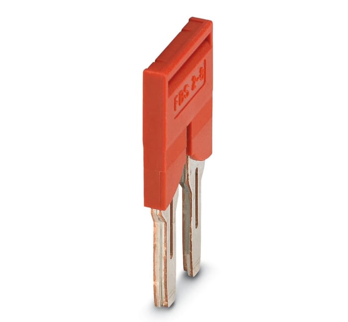 Tira de jumpers Phoenix Contact serie FBS, para usar con Bloques terminal de carril DIN