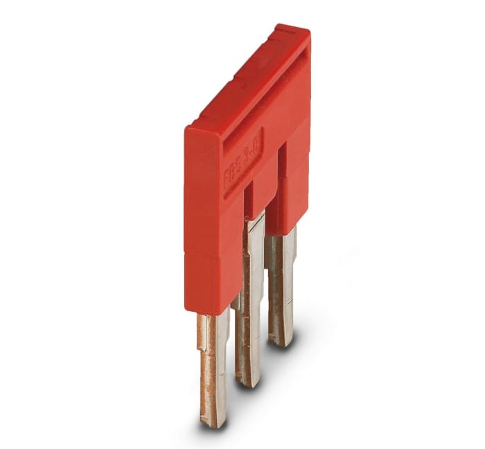Phoenix Contact FBS3-6 Series Plug-in Bridge for Use with DIN Rail Terminal Blocks, 32A