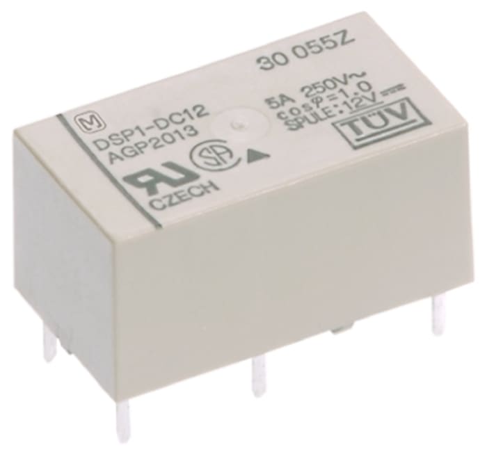 Panasonic Non-Latching Relay, 8A Switching Current