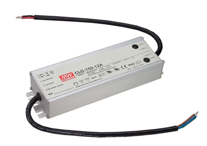 MEAN WELL, 12V Output, 132W Output, 11A Output, Constant Voltage