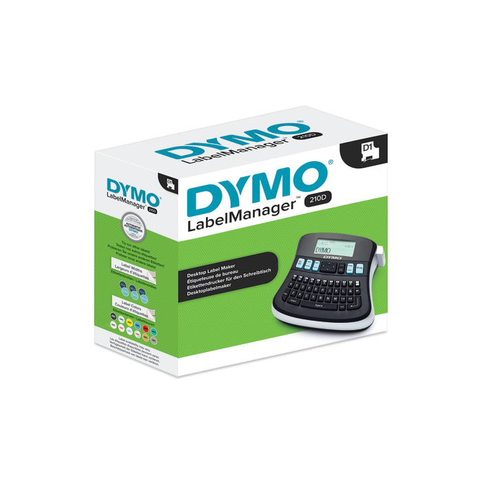 S0784440 Dymo | Dymo LabelManager 210D Handheld Label Printer ...