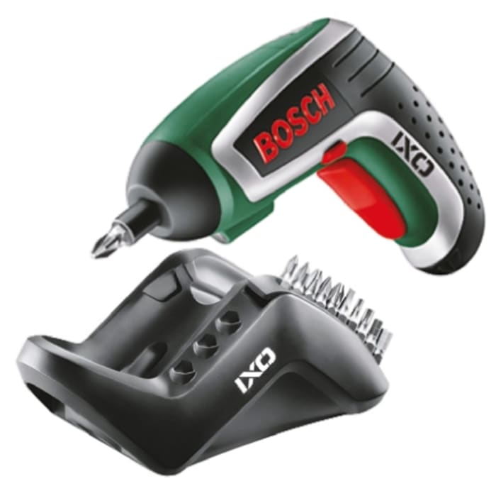 Bosch IXO IV 1/4in Cordless Screwdriver, 3.6V, 180rpm, Euro Plug