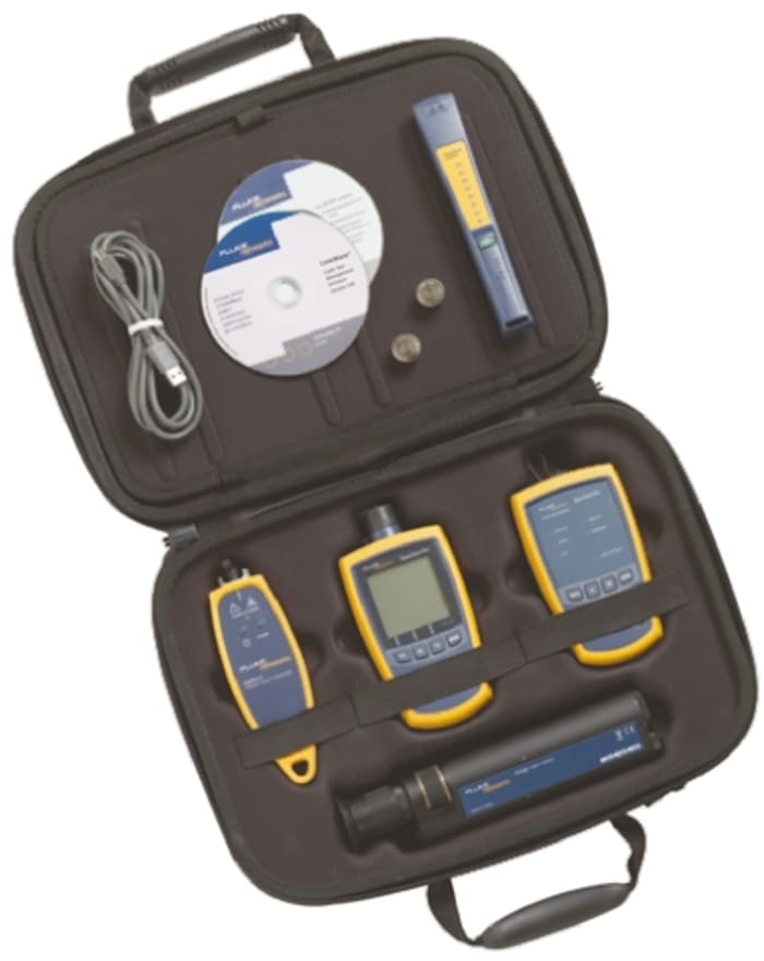 Fluke Networks FiberMaster Quad Multimode Fibre Optic Kit