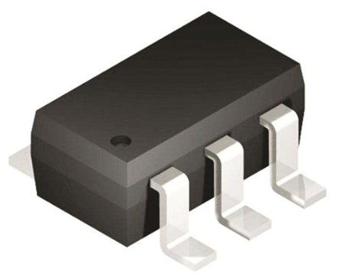 Texas Instruments Temperature Sensor, Digital Output, Surface Mount, Serial-I2C, SMBus, ±1°C, 6 Pins