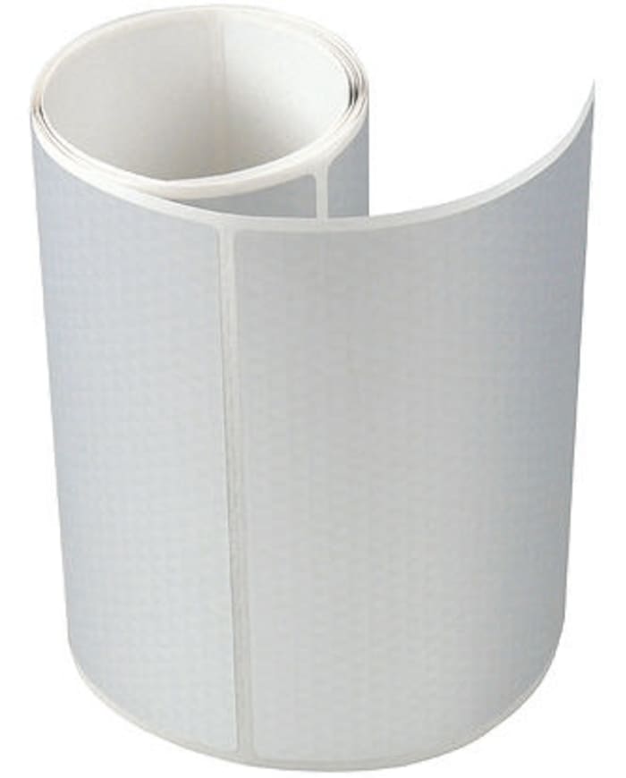 HellermannTyton Silver Label Roll, 160mm Width, 101mm Height, 250Per Roll Qty