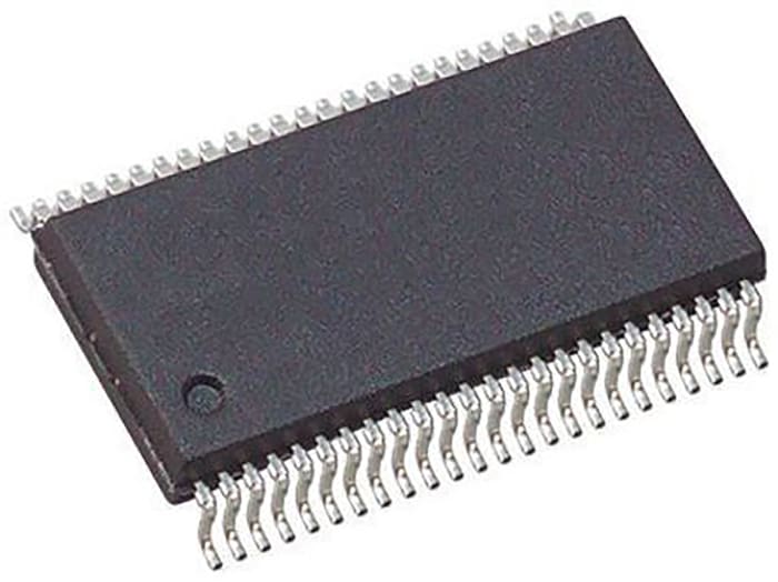 Texas Instruments 74LVC16245ADGGR, Dual Bus Transceiver, 16-Bit Non-Inverting LVTTL, 48-Pin TSSOP