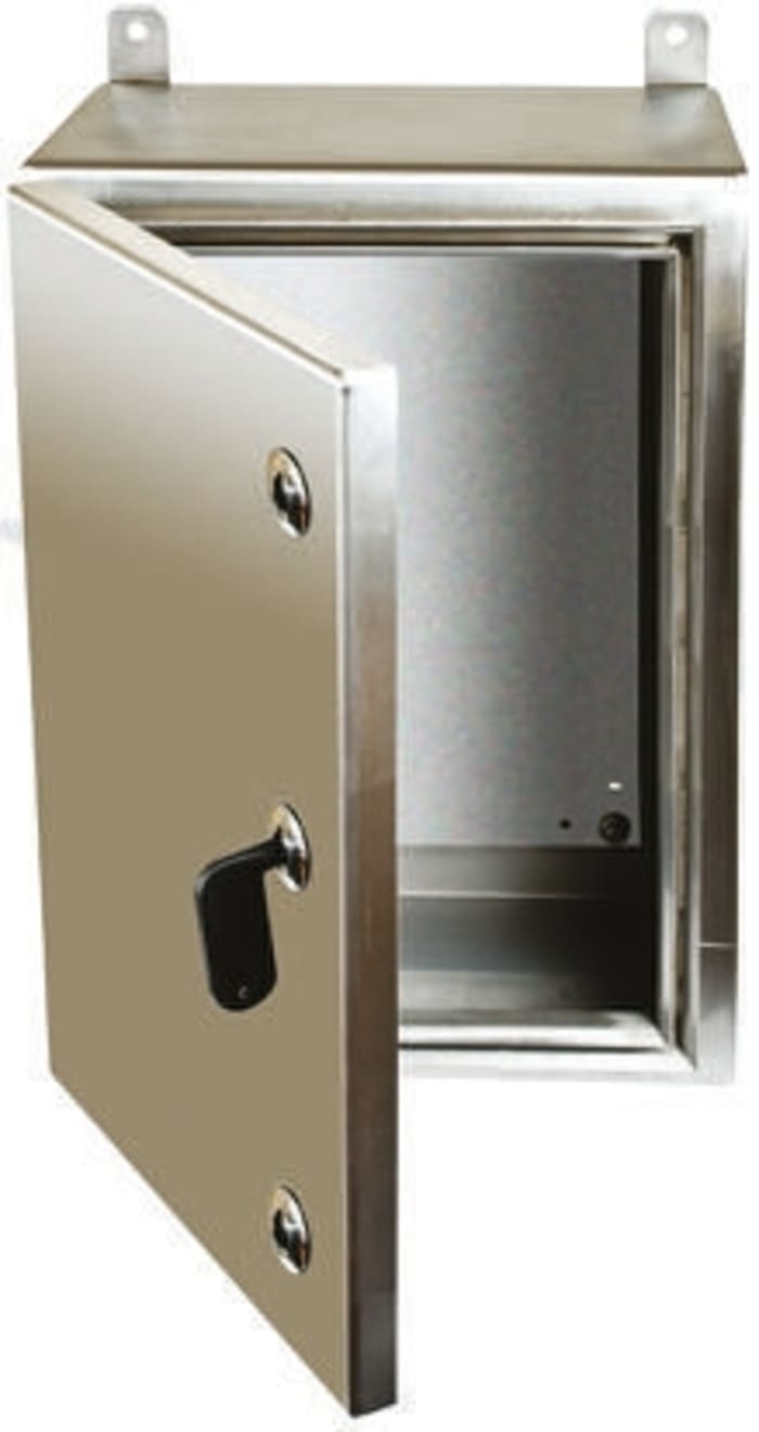 RS PRO 304 Stainless Steel Wall Box, IP69K, 800 mm x 600 mm x 300mm